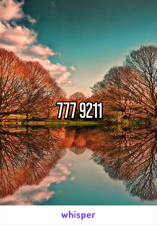 777 9211