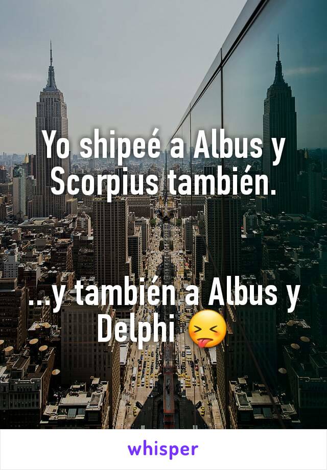 Yo shipeé a Albus y Scorpius también.


...y también a Albus y Delphi 😝