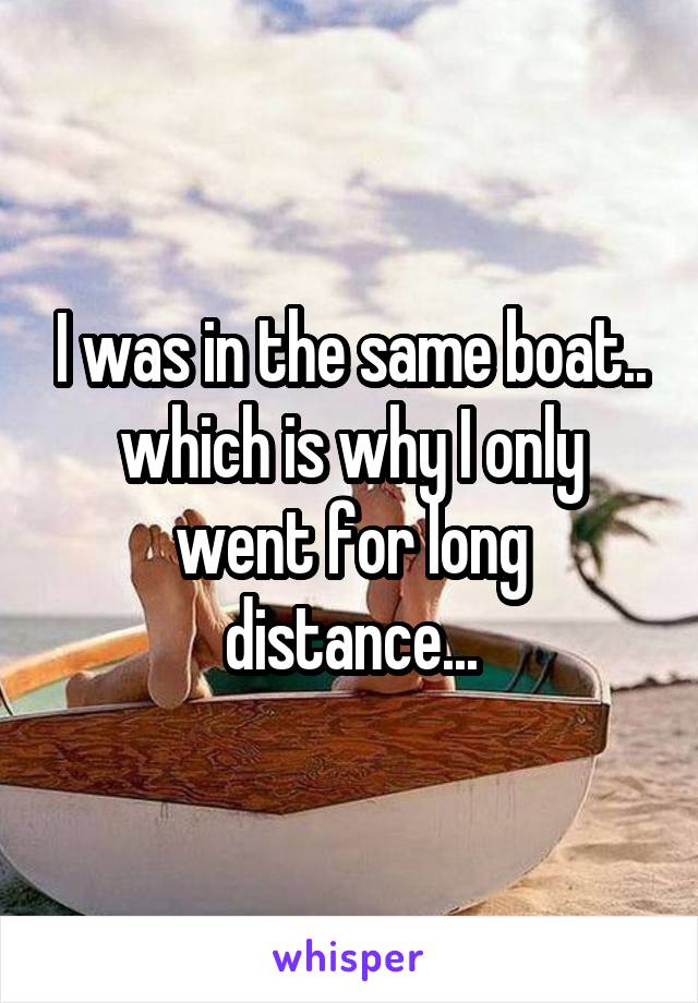 I was in the same boat.. which is why I only went for long distance...