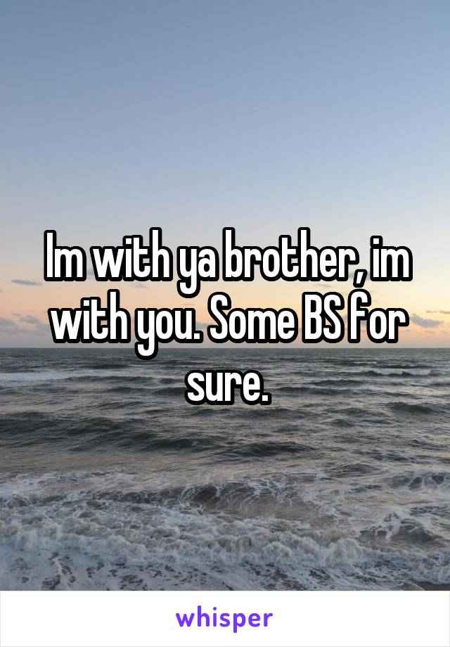 Im with ya brother, im with you. Some BS for sure.
