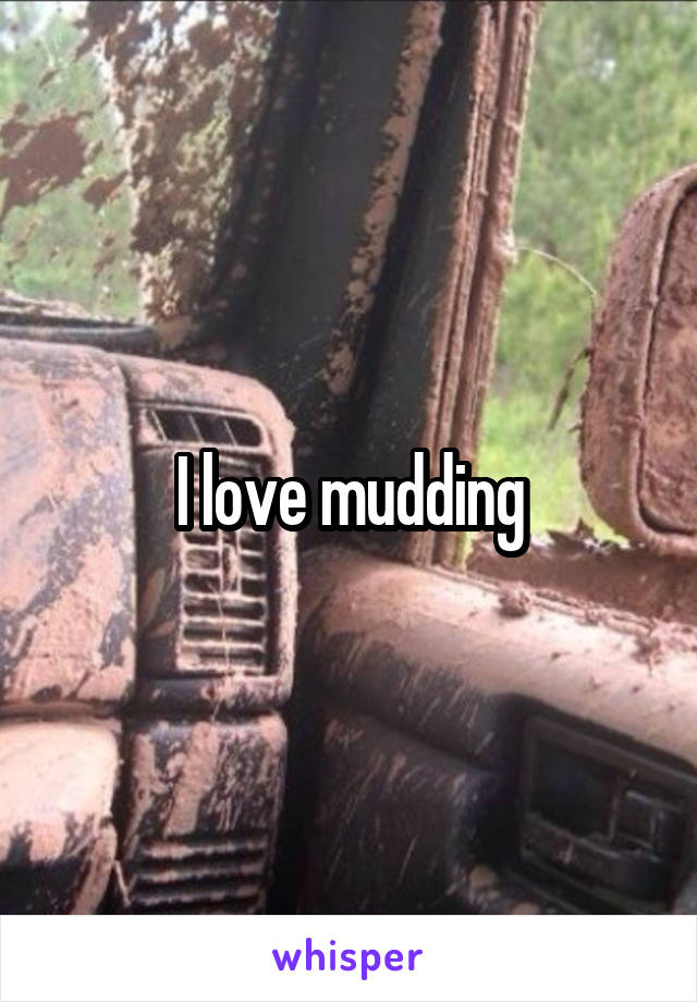 I love mudding