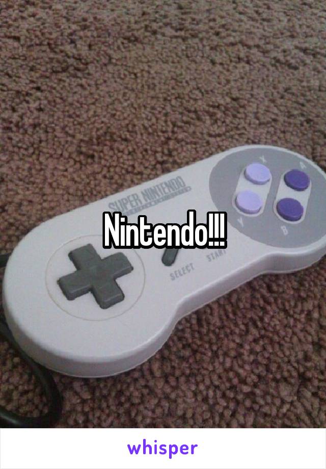 Nintendo!!!