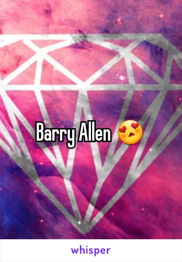 Barry Allen 😍