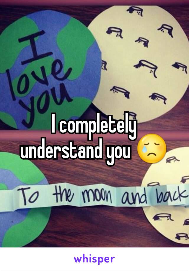 I completely understand you 😢