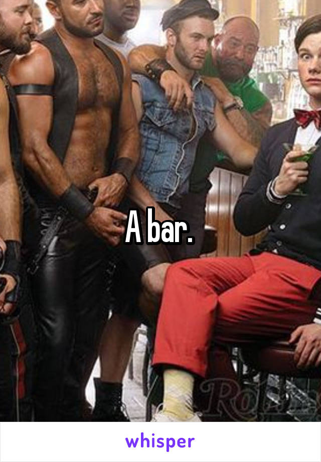 A bar. 