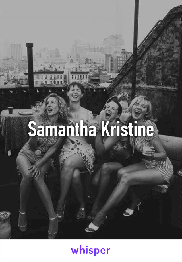 Samantha Kristine