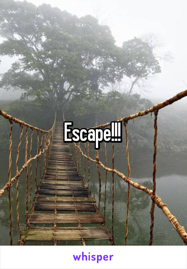 Escape!!! 