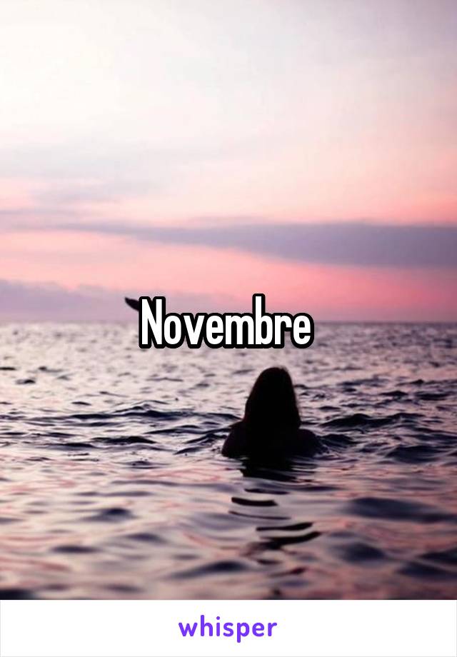 Novembre 
