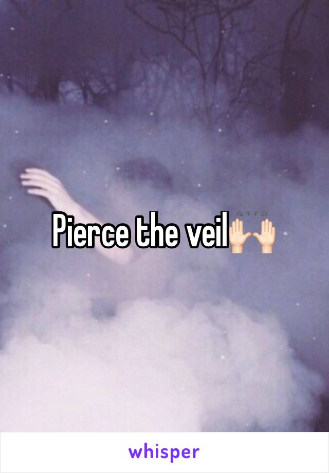 Pierce the veil🙌🏻
