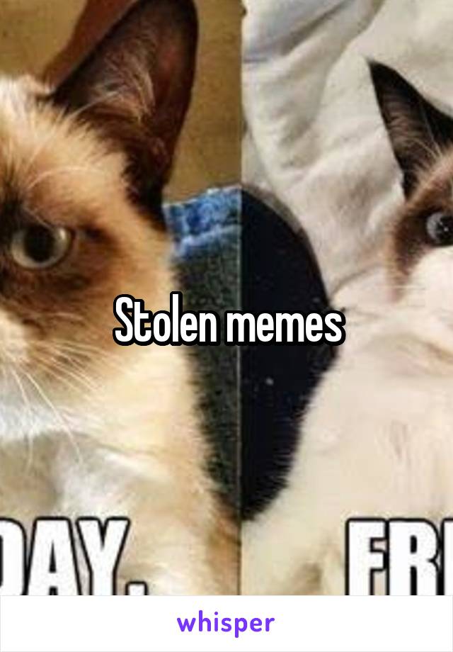 Stolen memes