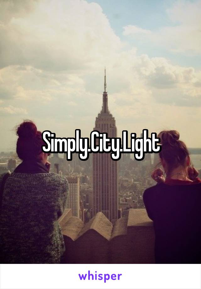 Simply.City.Light