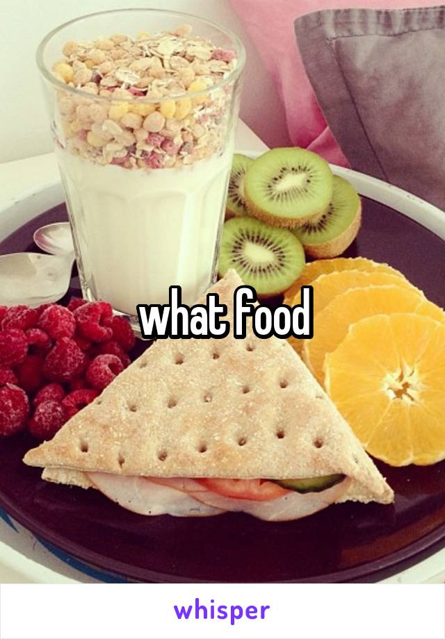 what food