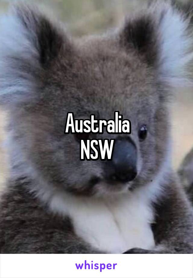 Australia
NSW
