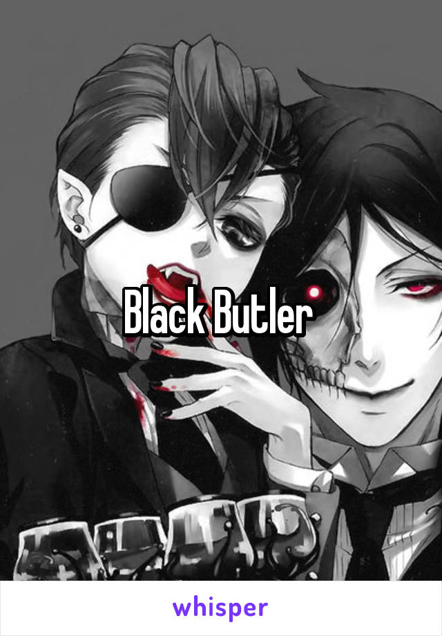 Black Butler 