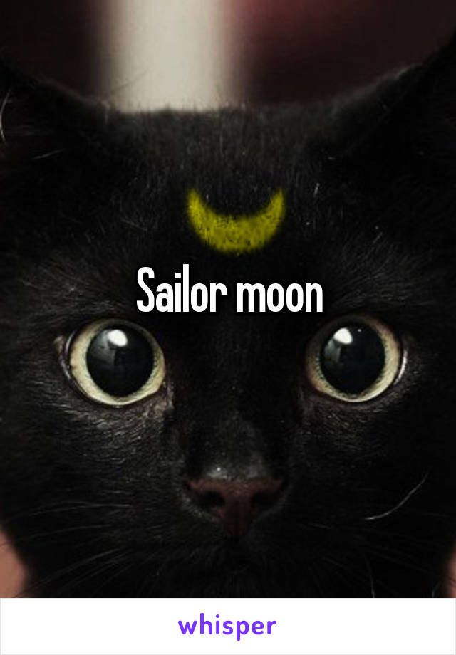 Sailor moon
