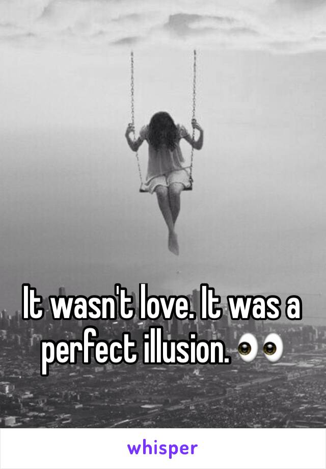 It wasn't love. It was a perfect illusion. 👀