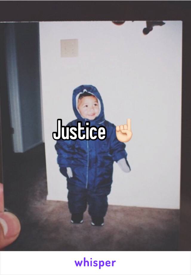 Justice ☝️🏻