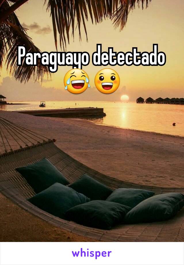 Paraguayo detectado 😂😀