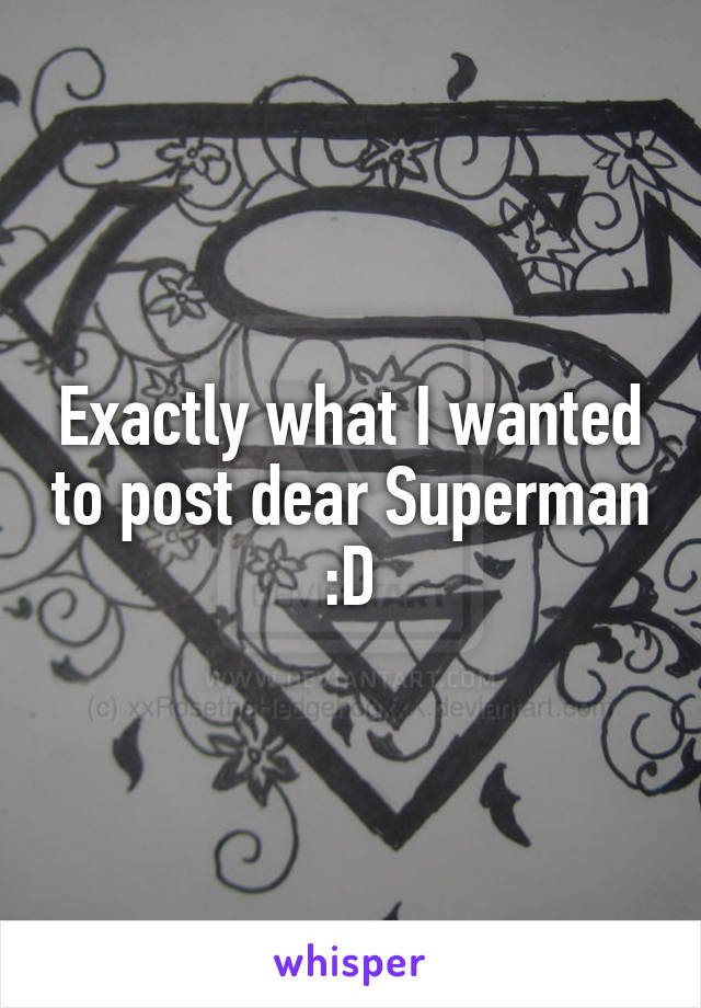 Exactly what I wanted to post dear Superman :D