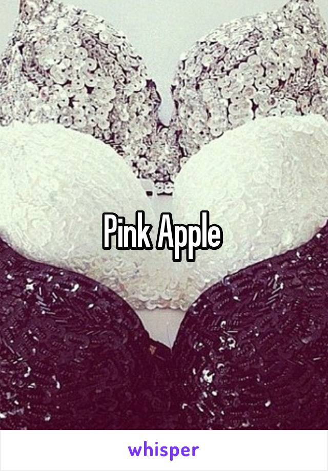 Pink Apple 