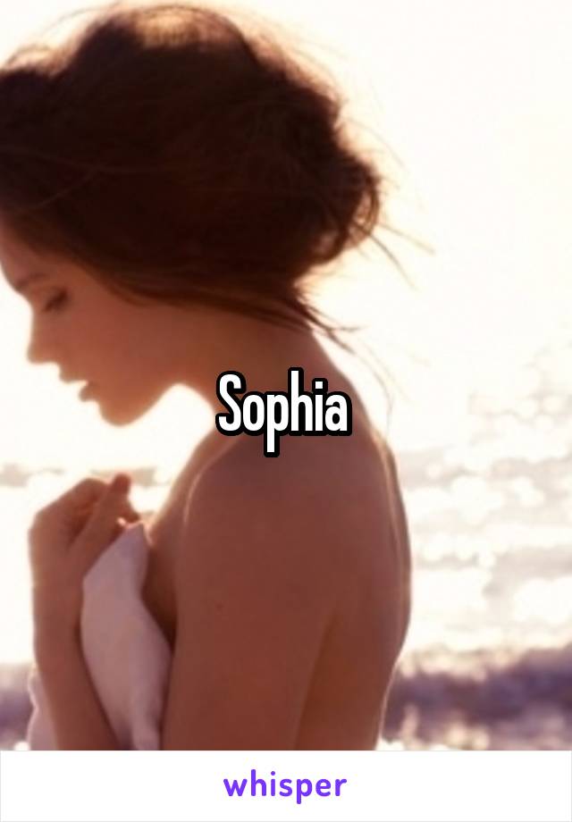 Sophia 