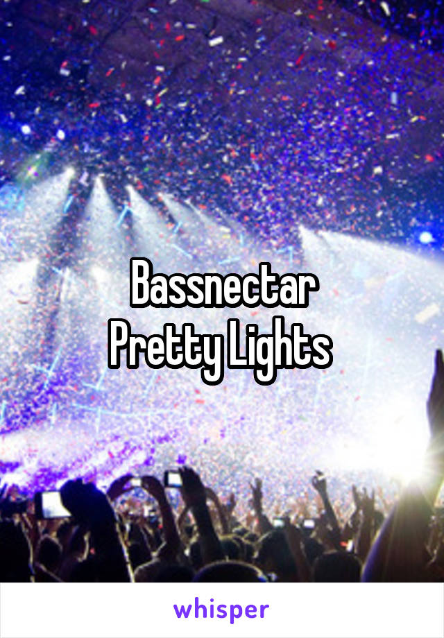 Bassnectar
Pretty Lights 