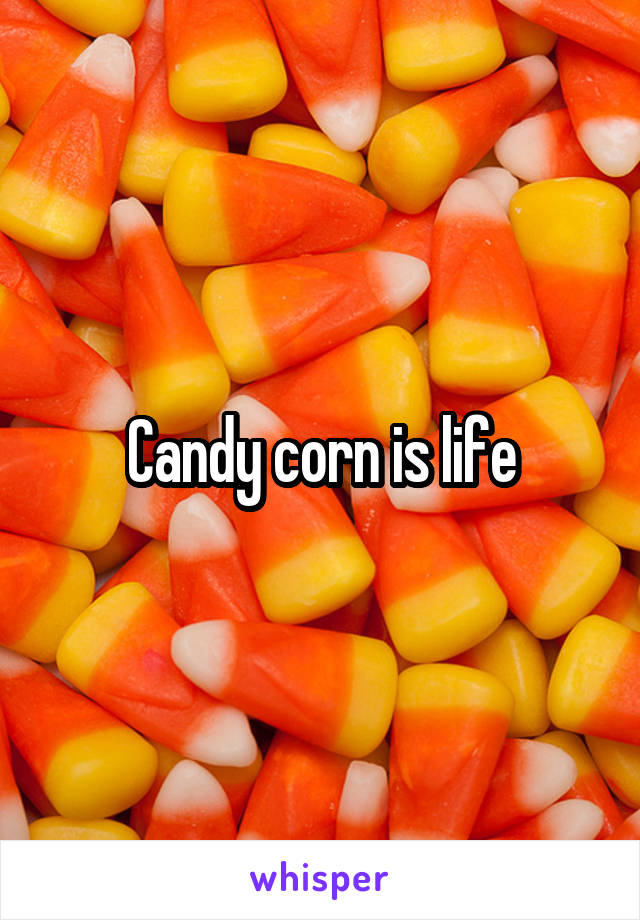 Candy corn is life