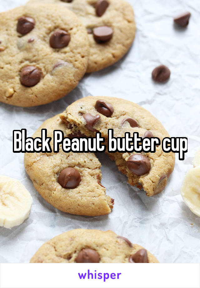 Black Peanut butter cup