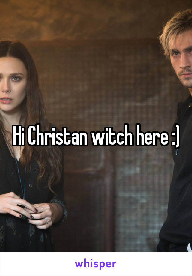 Hi Christan witch here :)