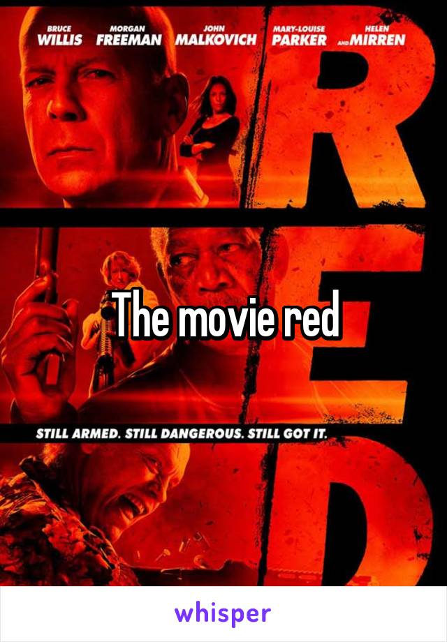The movie red