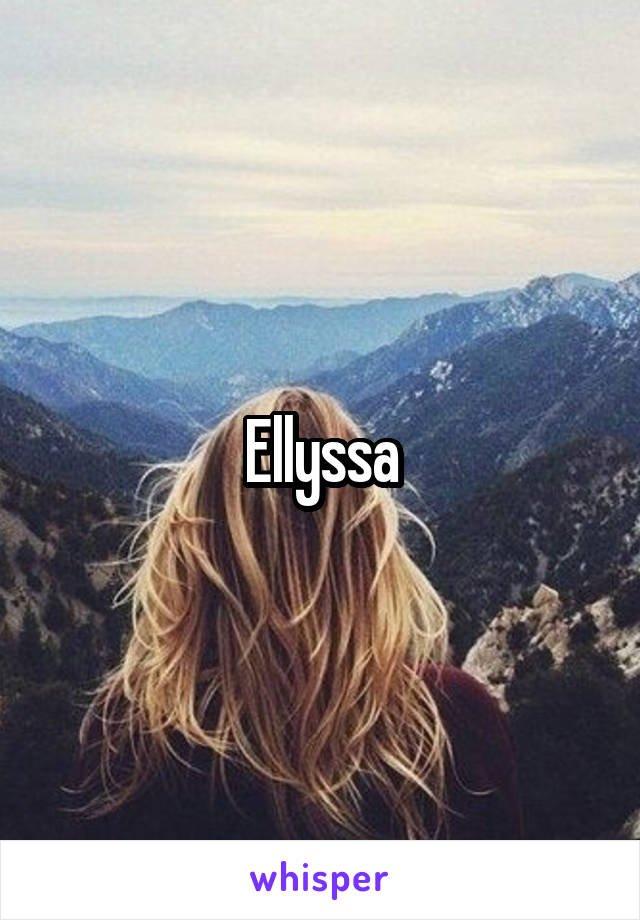 Ellyssa