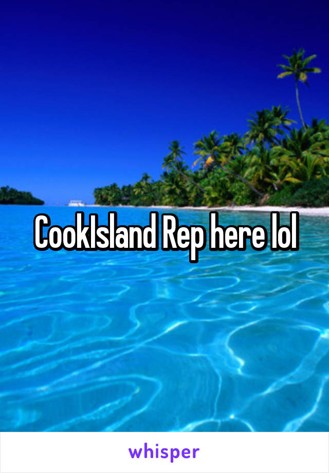 CookIsland Rep here lol
