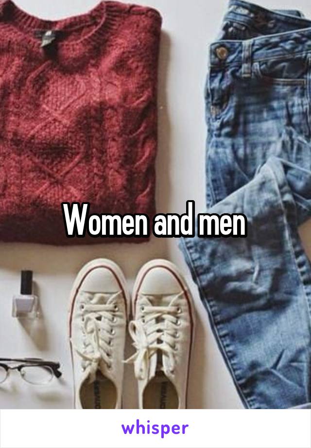 Women and men 