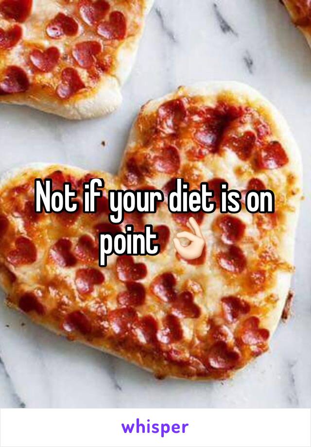 Not if your diet is on point 👌🏻