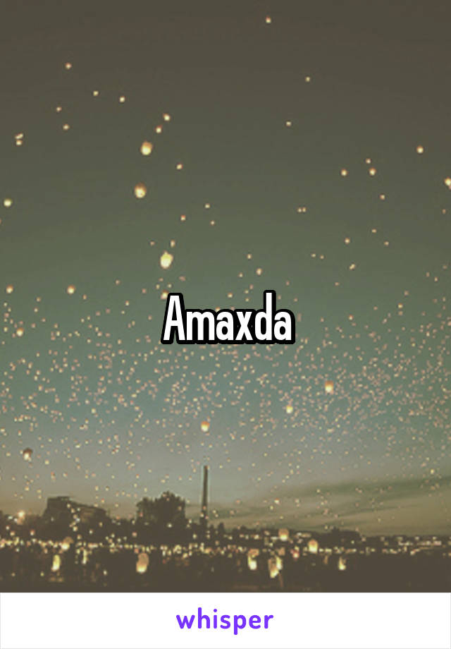 Amaxda