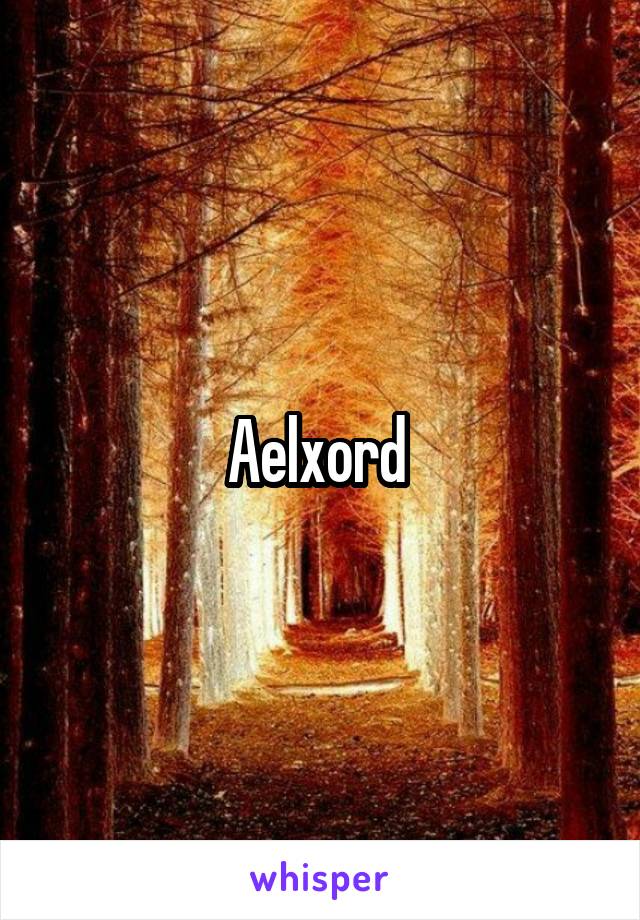 Aelxord 