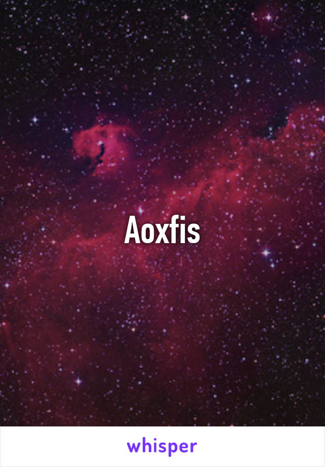 Aoxfis