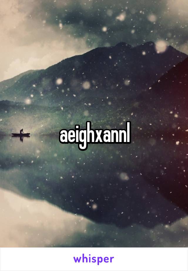 aeighxannl