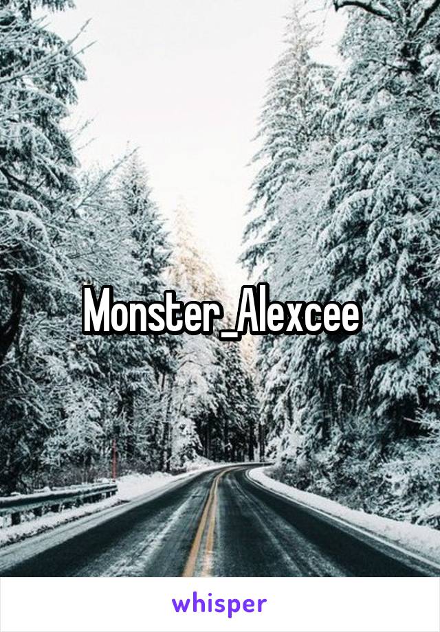 Monster_Alexcee