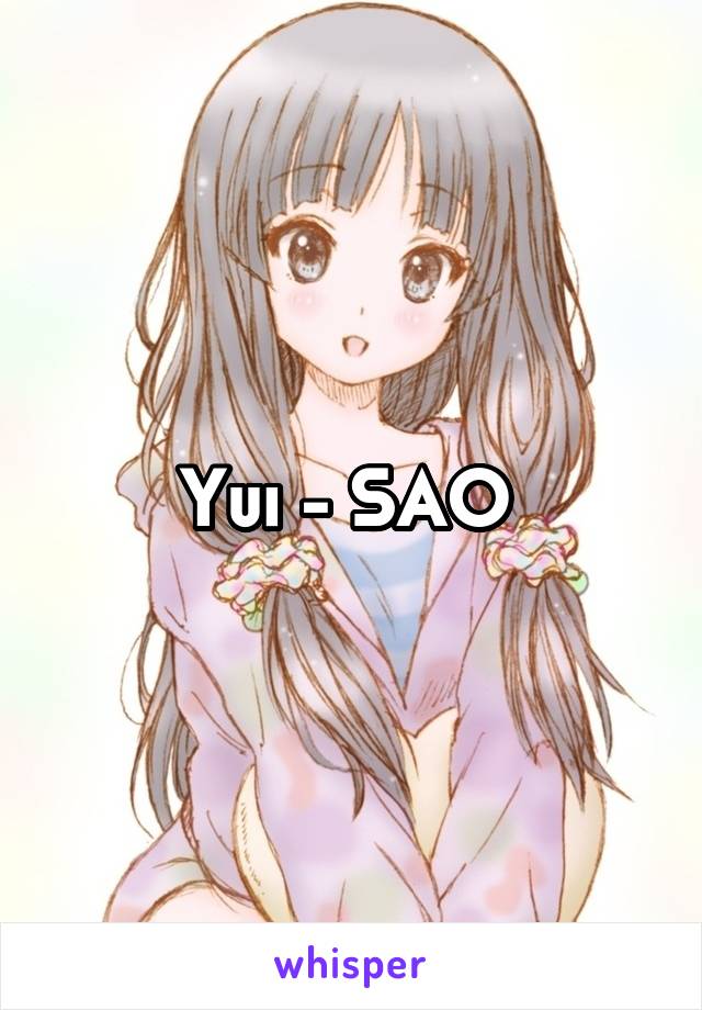 Yui - SAO 