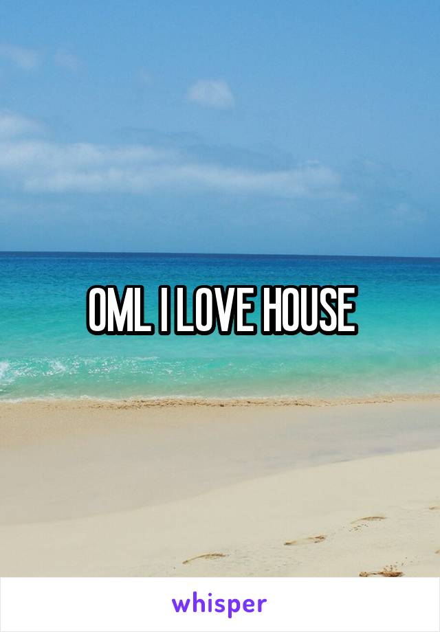OML I LOVE HOUSE