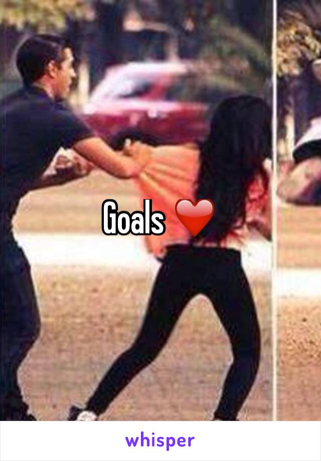 Goals ❤️️
