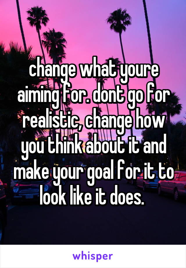 change what youre aiming for. dont go for realistic, change how you think about it and make your goal for it to look like it does. 