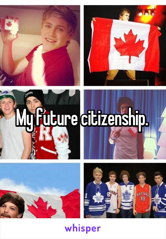 My future citizenship. 