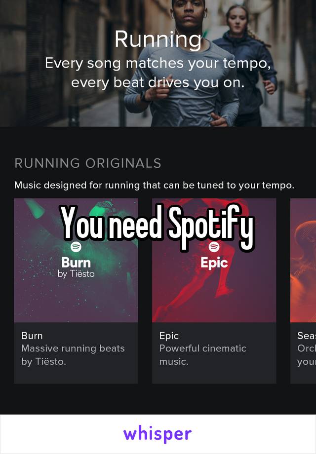 You need Spotify 