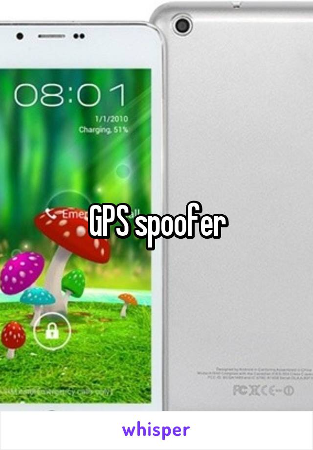 GPS spoofer