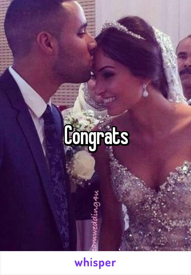 Congrats