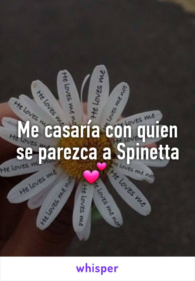 Me casaría con quien se parezca a Spinetta 💕 