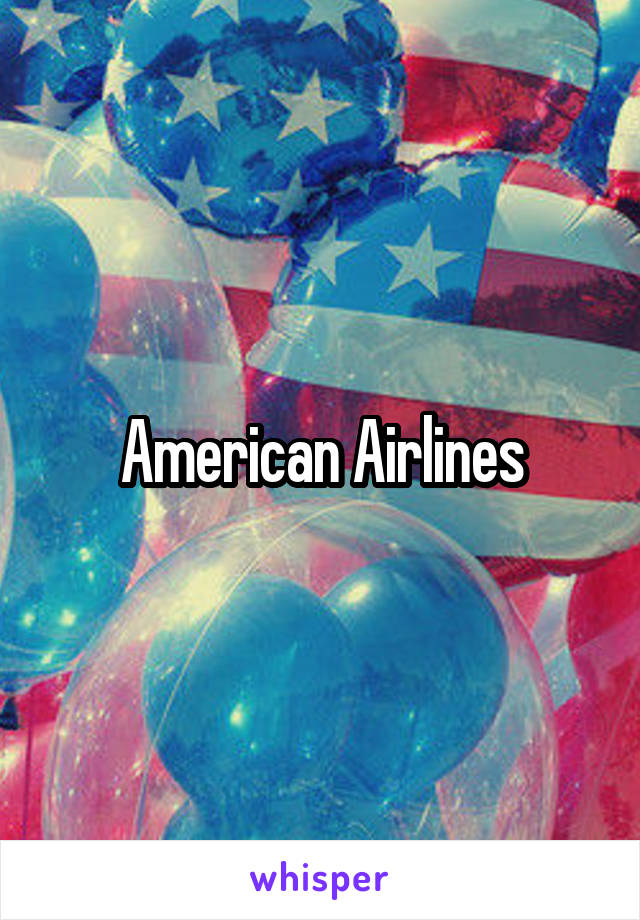 American Airlines