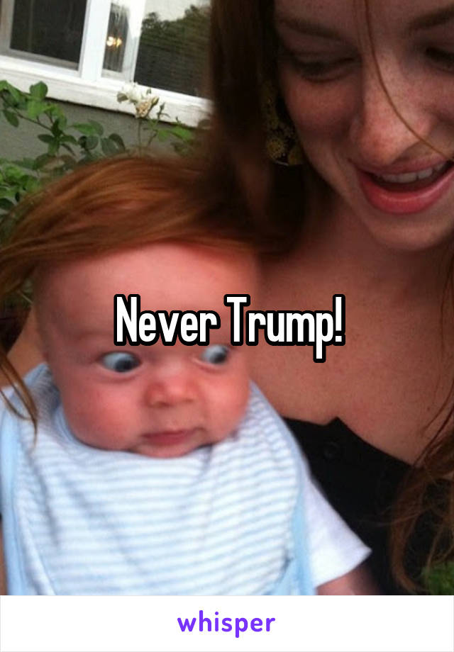 Never Trump!